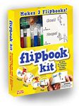 Fliptomania Flipbook Make-Your-Own Flip Book Kit for Kids 3 Pack, soccer, Basketball , & Blank DIY Flipbook Paper, Drawing Kids Arts & Crafts Project Set, Arts and Crafts for Kids Ages 8-12