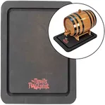 Devil's Footprint Barrel Mat (For 10-20 Liter Barrel Sizes) - For Mini Whiskey Barrels, Oak Aging Wine Barrels - Prevent Stains On Bar Tops, Kitchen Counters and Wood Surfaces