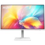 MSI Modern MD272QXPW 27 Inch WQHD Office Monitor - 2560 x 1440 IPS Panel, 100 Hz, Eye-Friendly Screen, DisplayHDR 400, Built-in Speakers, 4-Way Adjustable Stand, KVM - DP 1.2a, HDMI 2.0b, USB Type-C