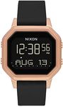NIXON Womens Digital Watch with Silicone Strap A1211-1098-00