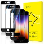 GiiYoon-3 PACK Screen Protector for iPhone SE 2022/2020, iPhone 6/7/8 Tempered Glass [HD Full Coverage] [Easy Installation] [Scratch Resistant] [9H Hardness] Protection Film