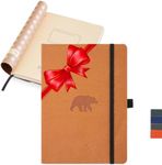 Dingbats A5 Wildlife Ruled Notebook Journal - Premium Vegan Leather Softcover Executive Journal for Women & Men - Work, Note Taking, Writing & Travel