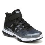 RYKA Women's Devotion XT Mid Cross Trainer, Black/Grey/White, 8.5 W US