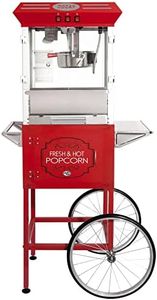 Bullseye’s Commercial Grade 8oz Popcorn Machine with cart The“Oscar