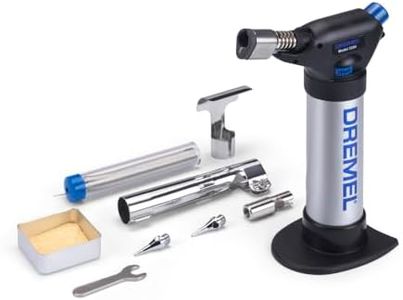 Dremel VersaFlame Multi-Function Butane Torch - Ideal for Hobbyist and Professional Uses in Soldering, Welding, and Heat Blowing (2200-5)