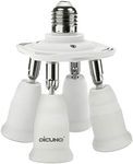 DiCUNO 4 in 1 E26 Light Socket Spli