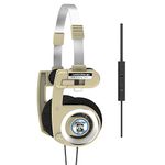 Koss Porta Pro Limited Edition Rhythm Beige Headphones with Microphone, Volume Control, and Remote