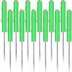 12 Pieces Pocket Screwdriver Mini Tops And magnetic pocket screwdriver with A Single Blade Head for Mechanical, Electrician (Green)