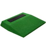 JOMOQ Portable Pitching Mound for Baseball Pitchers Baseball Pitching Mound with Regulation Pitching Rubber and Carrying Handle Indoor Outdoor Baseball Pitching Training Aid