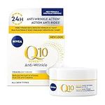 NIVEA Q10 Power Anti-Wrinkle Firming Day Cream | Anti Wrinkle face cream with creatine | 50mL