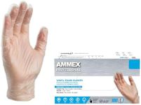 AMMEX Clear Vinyl Disposable Exam/M