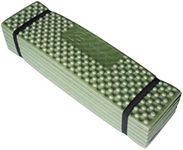 simhoa Portable Foldable Foam Mat Folding Beach Sleeping Pad Waterproof Ultralight - Army Green