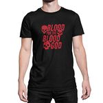 Luxyl Unisex Blood for The Blood God T-Shirt Black X-Large