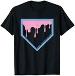 Baseball Home Plate Drip 2 T-Shirt