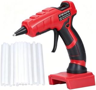 Milwaukee 18V Wireless Hot Glue Gun, DIY Repair Hot Glue Melt Gun Set, Fast Preheating, Insulated Nozzle with 30 Sticks, Suitable for 18V Battery