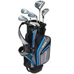 Young Gun SGS X Ace Junior Golf Clubs Set with Bag, Right Hand, Blue Ages 6-8