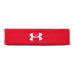 Under Armour Men's Performance Headband, Red (600)/White, One Size Fits All