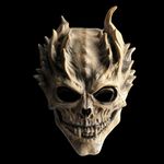 Skull Mask Ghostface Mask Scary Demon Skeleton Full Head Mask Horror Ghost Face Headgear Masque Creepy Helmet Halloween Costume Accessories Props