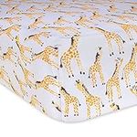 Burts Bees Baby Print Fitted Crib S