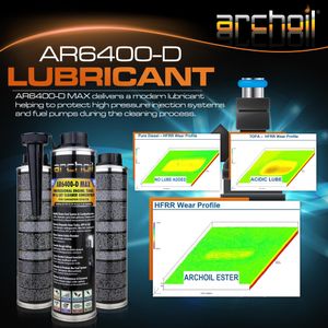 Archoil AR6400-D MAX Diesel DPF & Injector Cleaner – 400ml High Strength