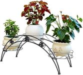 DAZONE Arch Metal Potted Plant Stan