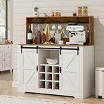 EOYUTLLY Coffee Bar Cabinet with St