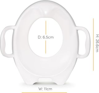 Munchkin Potty Training Seat – White Toddler Toilet Trainer