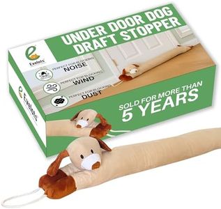 Evelots Draft Stopper/Blocker - Energy Saving Puppy Dog Door/Window-38 Inch-Keep Heat in-Cold Air/Noise/Odors Out