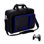 G-STORY Carrying Case,Travel Case Storage Bag Compatible with PS5 Disc and Digital Edition, Controller Skin is Included