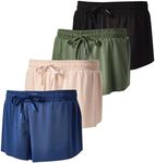 4 Pack Girls Butterfly Shorts Flowy