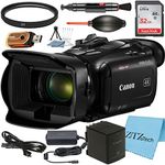 Canon Vixia HF G70 UHD 4K Camcorder with SanDisk 32GB Memory Card + UV Fliter + ZeeTech Accessory Bundle