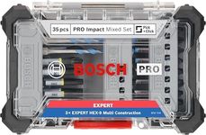 Bosch Accessories Professional 35-Piece Drill Bit Set (Pick and Click, Accessories for Impact Drivers, with Bits and Universal Holder) - Amazon Exclusive