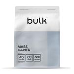 Bulk Mass Gainer, Protein Shake for Weight Gain, Chocolate, 1 kg, Packaging May Vary