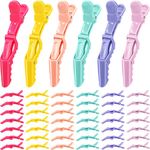 50 Pcs Alligator Hair Clips Alligator Clips for Hair Colorful Sectioning Hair Clips Salon Hair Styling Clips Non Slip Crocodile Clip Hair Accessories for Women Girls