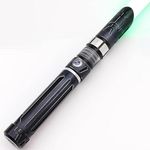 Saberforms Lightsaber Dueling Light Saber with12 RGB Colors 16 Sound Fonts and Motion Control, Force FX Lightsabers with Retro Weathered Handle and Replaceable Blade, Light Sabers for Adults, Kids