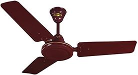 Khaitan ECR 900 MM Ceiling Fan | High Speed 440 RPM | Brown