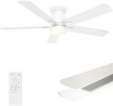Ceiling Fans with Lights 52 Inch, F