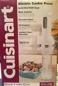 Cuisinart Electric Cookie Press Ecg-20bjBpa Free