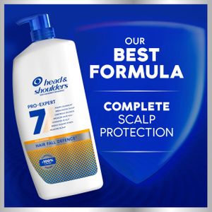 Head & Shoulders Anti-Dandruff Shampoo 7 Hair Fall Defense with Caffeine, 800ml Pump