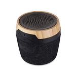 House of Marley - Chant Mini Portable Bluetooth Speaker (Signature Black) | Built-in Microphone | up to 5 Hours of Playtime | Made with Recyclable Material