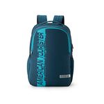 American Tourister Spin 29 Liters Medium Polyester Casual Standard Backpack | Backpack For Office College School (Teal)