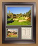 Legends Never Die PGA Pine Valley Golf Course Double Matted Photo Frame, 12" x 15"