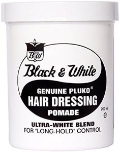 Black & White Genuine Pluko Hair Dressing Pomade Ultra White Blend 200Ml