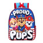 TDL Unisex Kid's Premium Junior Backpack, Paw Patrol-Proud Pups, Medium