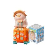 maidimiao Lulu The Piggy Travel Series 1PC Cute Pig Blind Box Figures Collectible Toys Birthday Gift