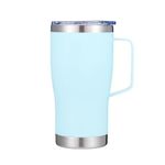 G HOM 20oz/600ml Tumbler with Straw and Lid, Simply Modern Tumbler Cup, Stainless Steel Vacuum Insulated Travel Mug with Straw, Leak-Proof Double Wall Flask with Handle for Hot & Cold Coffee on the go