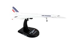 Daron Postage Stamp PS5800-1 Air France Concorde 1:350 Scale Diecast Display Model With Stand