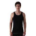 ALMO Men's Better Cotton Fashion Vest | Anti-Bacterial Finish | Moisture Absorption | Enhanced Breathability | Black | Size - XXL