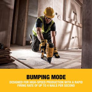 DEWALT 18V XR Cordless Brushless Nail Gun – Electric Nailer