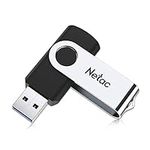 Netac 512GB USB 3.0 Flash Drive, High Speed Memory Stick Up to 100/30 MB/s(R/W) Pen Drive, Thumb Drive for Data Storage Zip Drive and USB Key Chain with Swivel Design